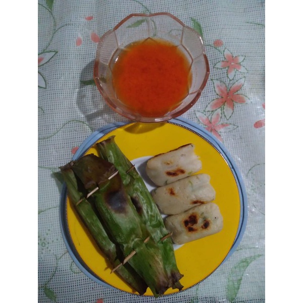 Jual Otak Otak Ikan Tenggiri Bakar Dan Goreng Isi Pcs Shopee