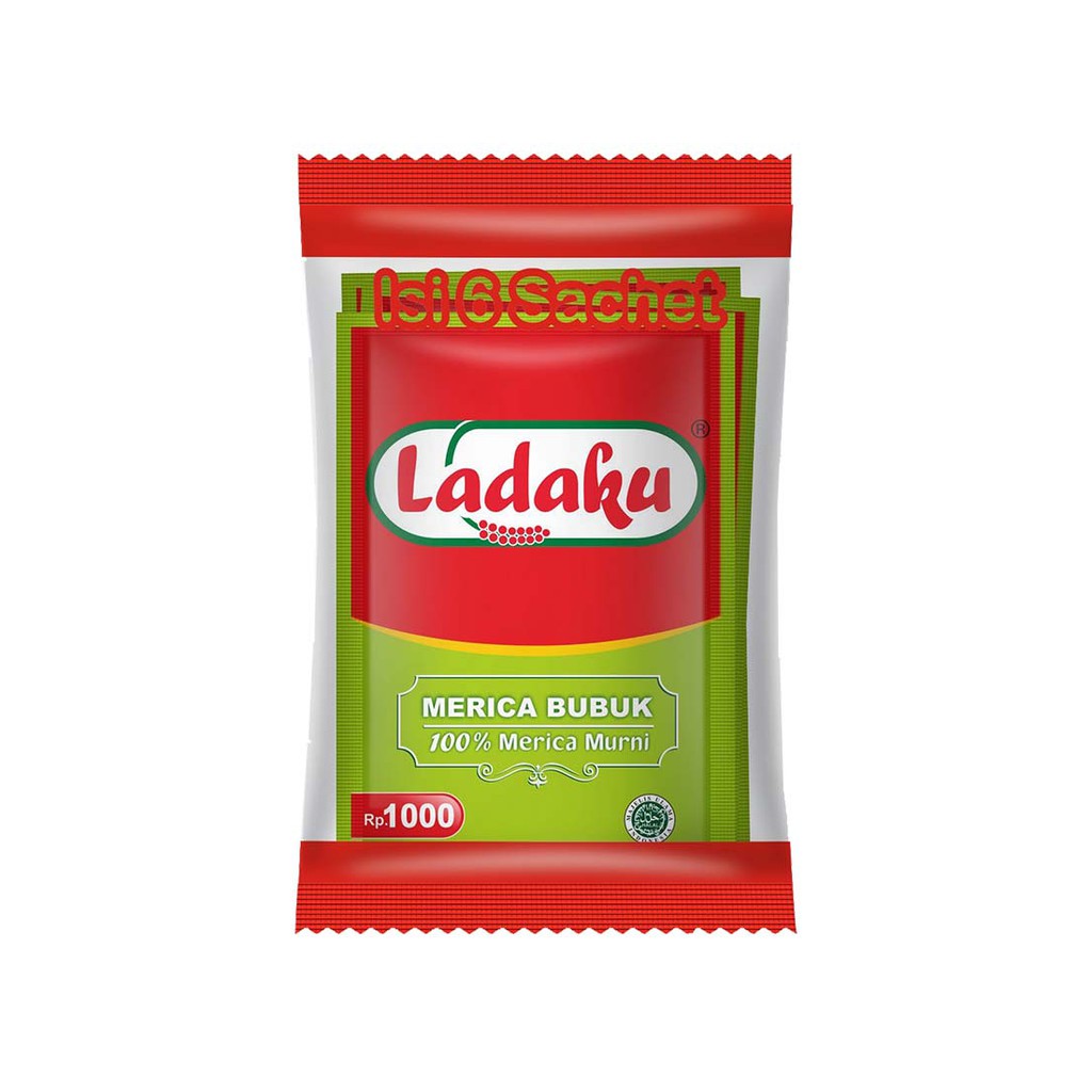 Jual LADAKU MERICA BUBUK SACHET ISI 6x4gr Shopee Indonesia