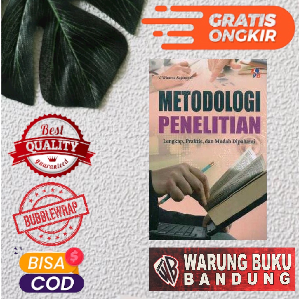 Jual Buku Metodologi Penelitian Lengkap Praktis Dan Mudah Dipahami