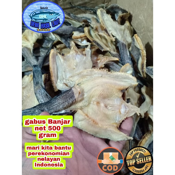 Jual Ikan Asin Gabus Super Gram Shopee Indonesia