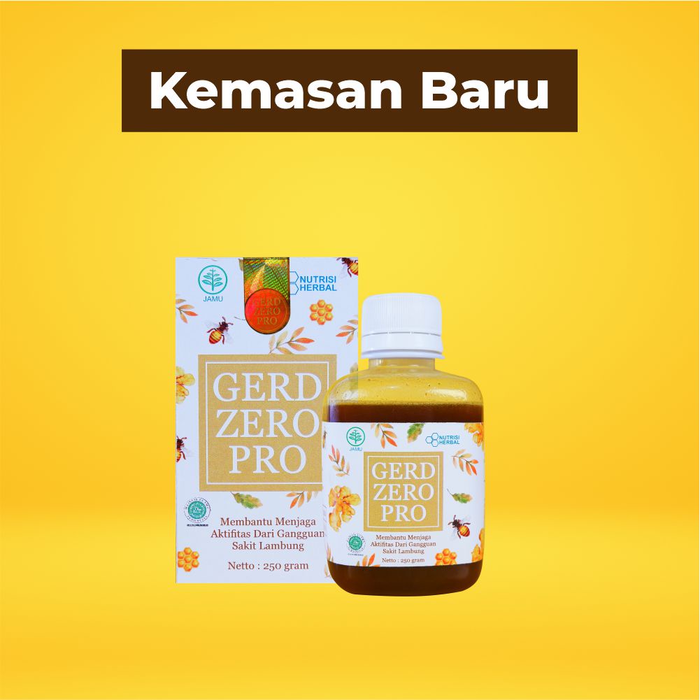 Jual NEW ORIGINAL GERD ZERO PRO OBAT ASAM LAMBUNG NYERI ULU HATI