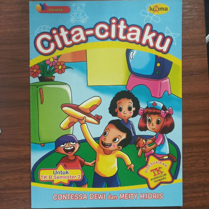 Jual Buku Siswa TK B Mewarnai Cita Citaku Luxima Shopee Indonesia