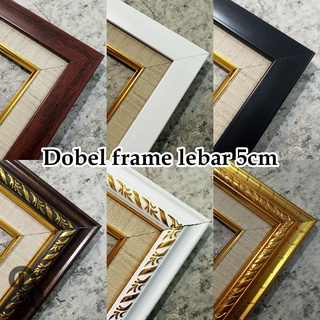 Jual Paket Cetak Foto Bingkai Double Frame X Cm Shopee Indonesia