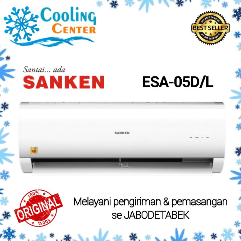 Jual AC SANKEN 1 2 PK ESA 05 AC SANKEN 0 5 PK PASANG INSTALASI