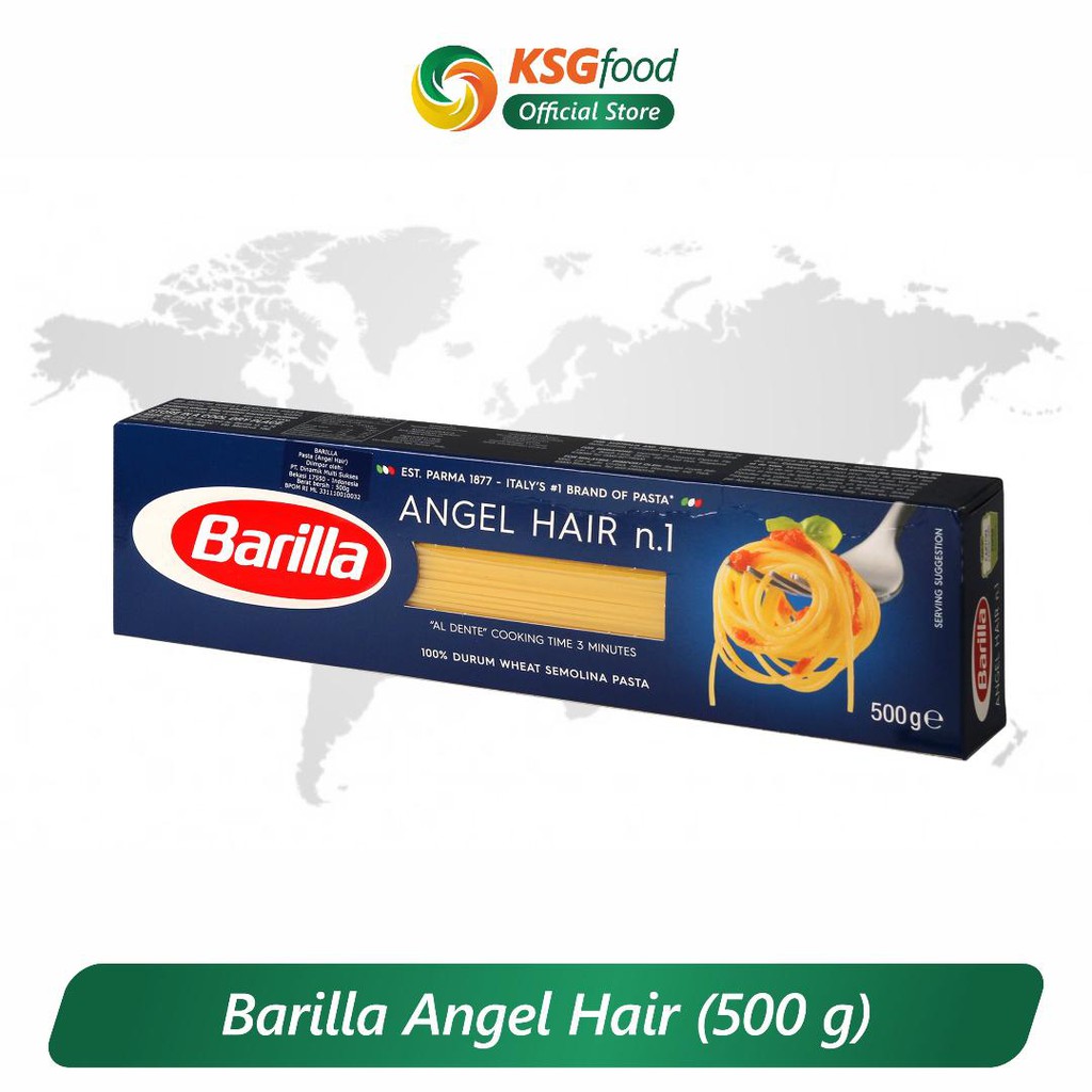 Jual BARILLA ANGEL HAIR No 1 500GR Shopee Indonesia