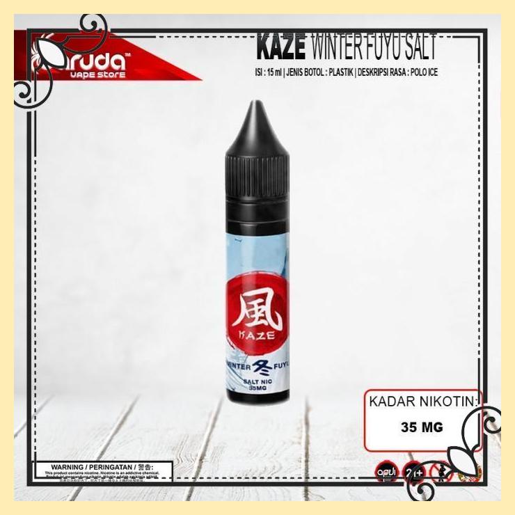 Jual Liquid Saltnic KAZE Series By Emkay 15ml 35mg Shopee Indonesia