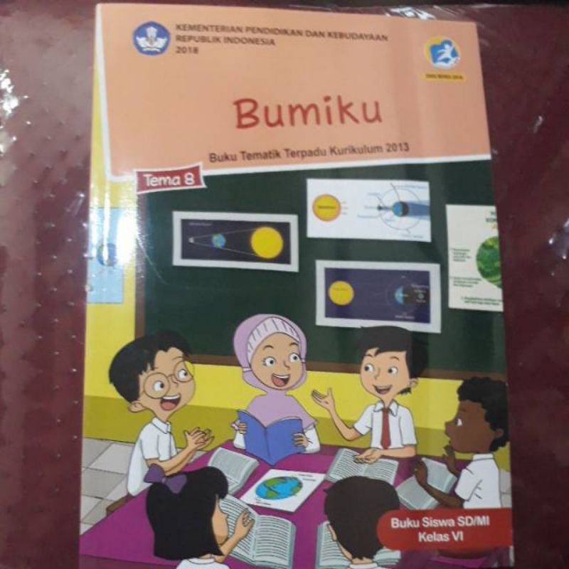 Jual Buku Tematik SD Kelas 6 Tema 8 Bumiku Revisi K13 Shopee Indonesia