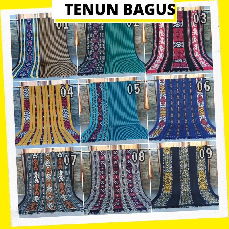 Jual Kain Batik Tenun Ikat Blanket Etnik Troso Jepara Motif Kalimantan