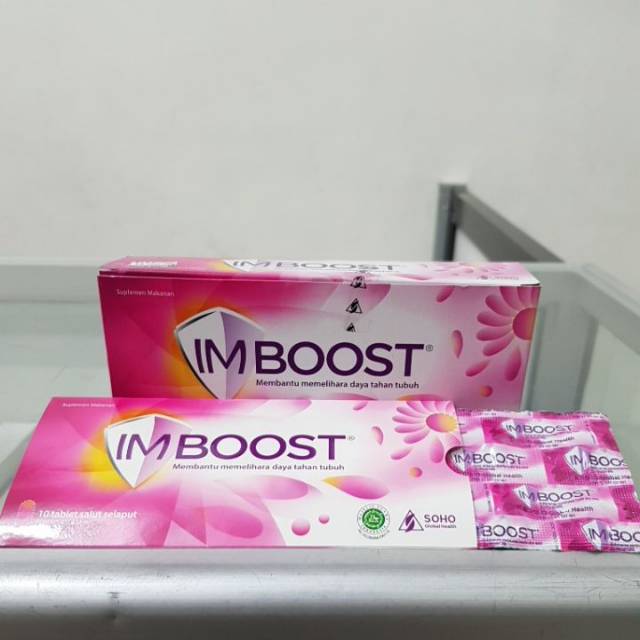 Jual Imboost Tablet Membantu Memelihara Daya Tahan Tubuh Shopee