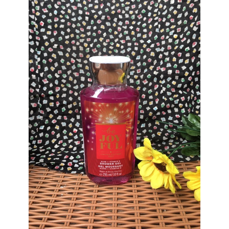 Jual Bath Body Works Bbw Origial Be Joy Ful Shower Gel Ml Shopee