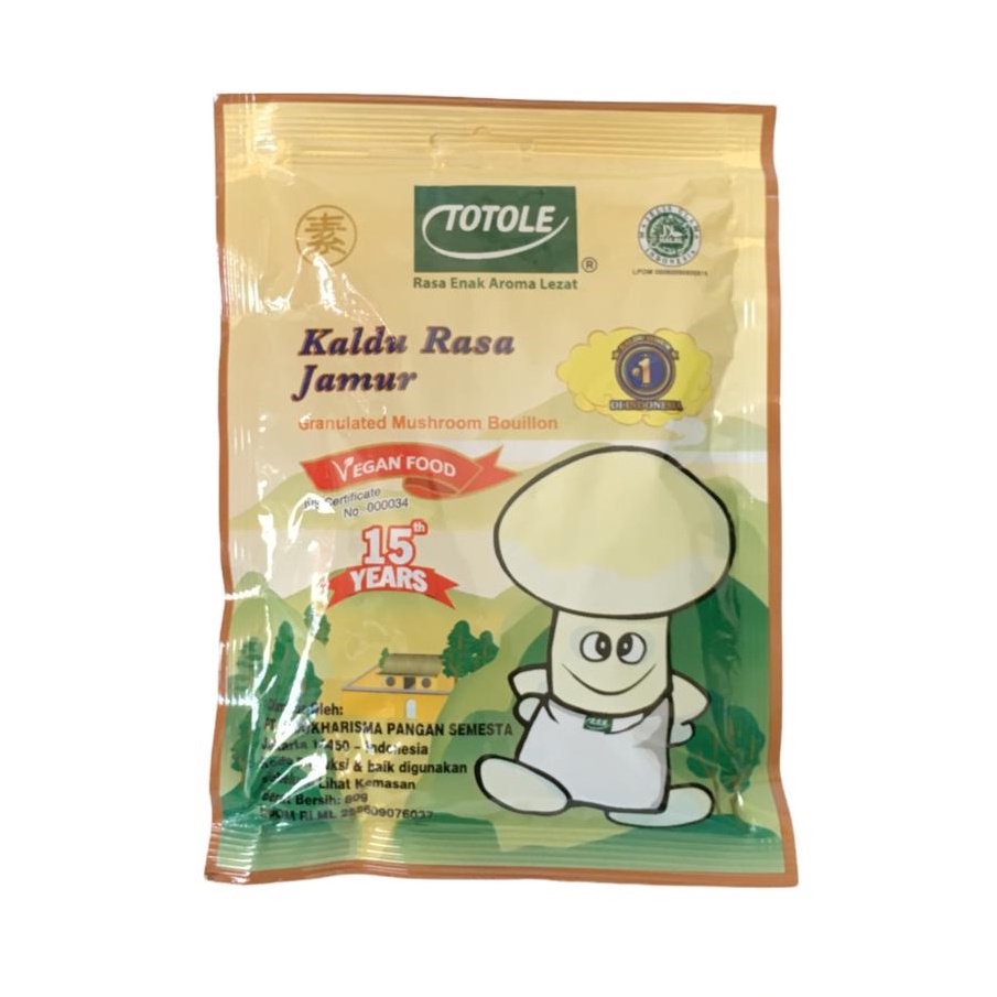 Jual Totole Kaldu Rasa Jamur Vegan Food Gr Shopee Indonesia