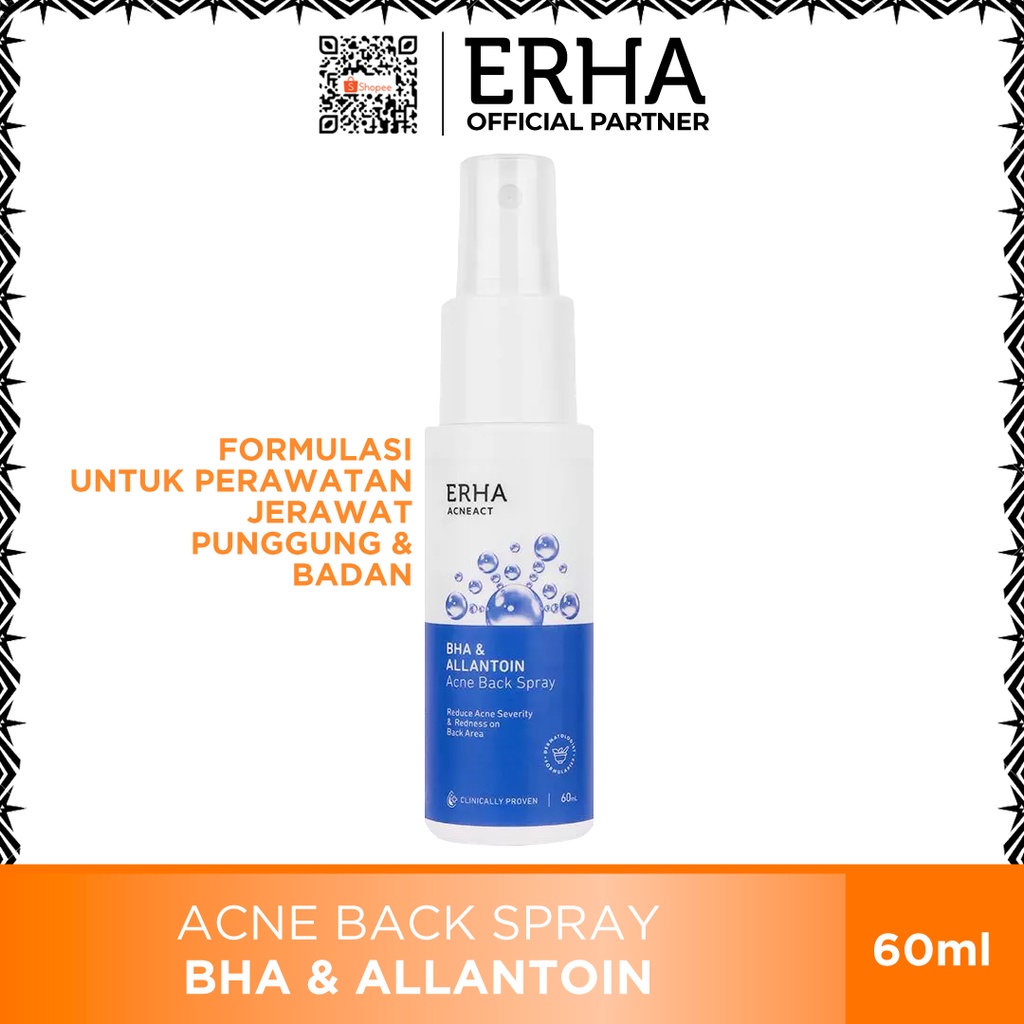 Jual Erha Acne Act Acne Back Spray Untuk Mengatasi Jerawat Punggung