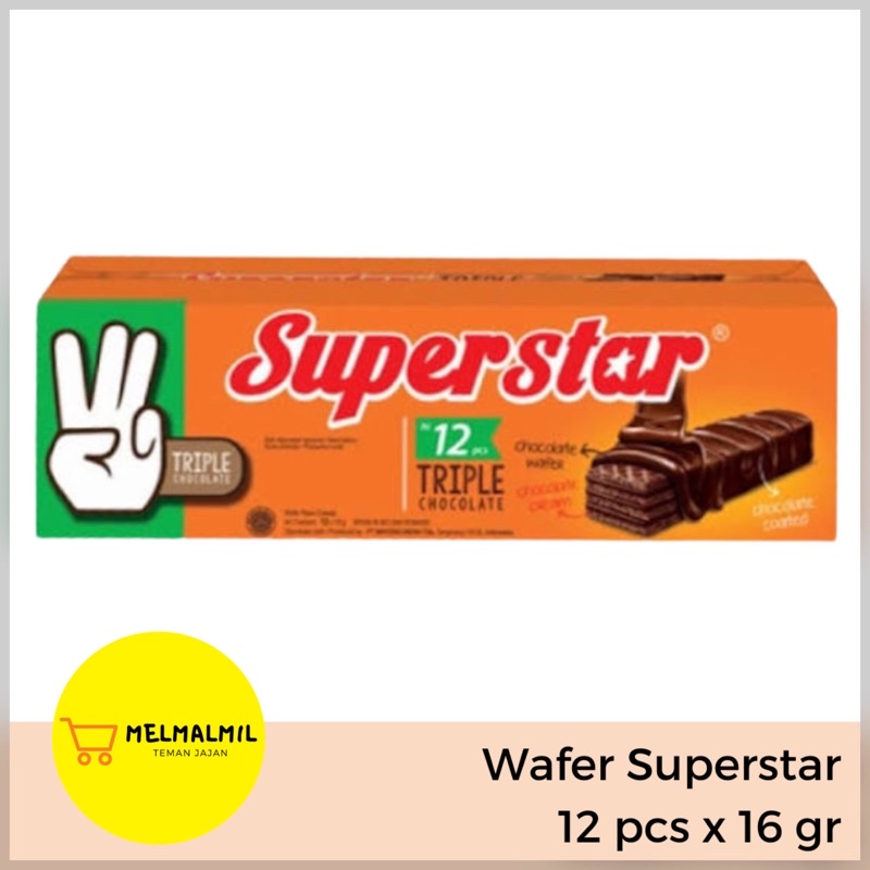 Jual Wafer Superstar 16 Gr Shopee Indonesia