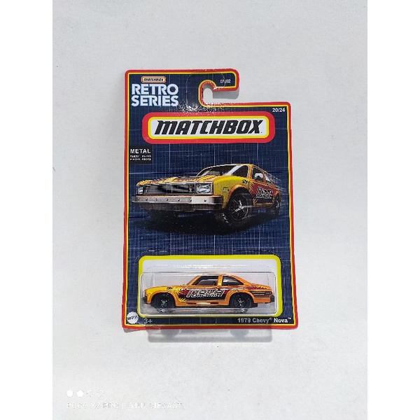 Jual Matchbox 1979 Chevy Nova Retro Series 2022 Shopee Indonesia