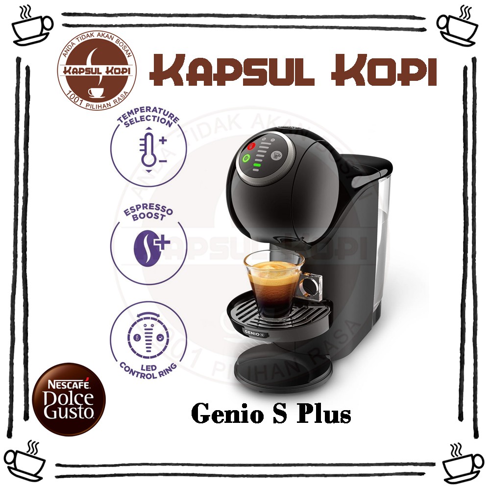 Jual Genio S Plus Mesin Kapsul Kopi Nescafe Dolce Gusto Otomatis Coffee