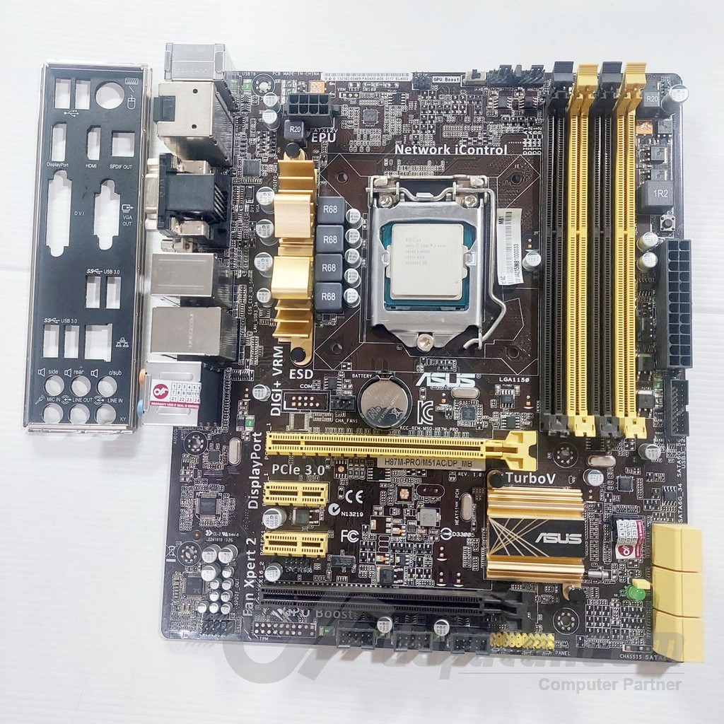 Jual Motherboard Asus H M Pro Processor I Haswell Shopee