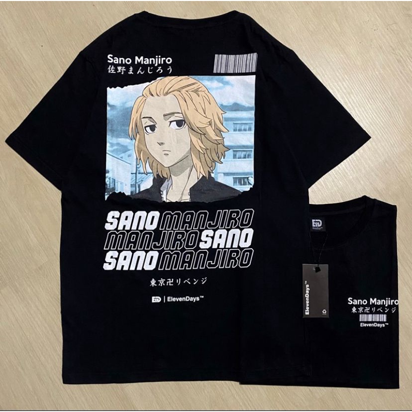 Jual Kaos Wibu Baju Mikey Manjiro Sano Baju Kaos Anime Baju Kaos