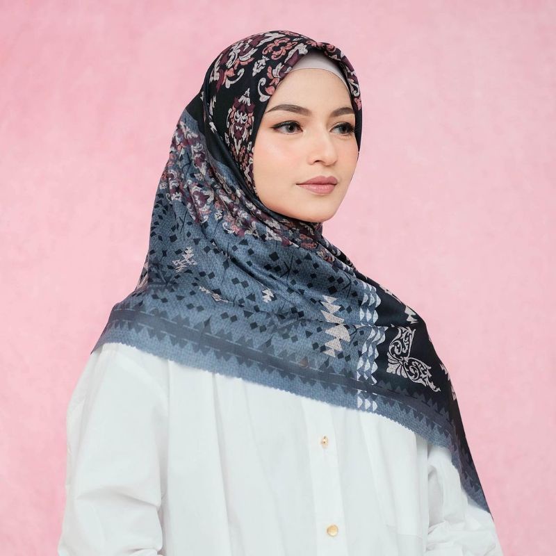 Jual HIJAB CUSTOM NAMA VOAL MOTIF BASIC HIJAB CUSTOM NAMA VIRAL