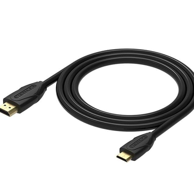 Jual VENTION D02 1M KABEL HDMI TO MINI HDMI TYPE C Shopee Indonesia