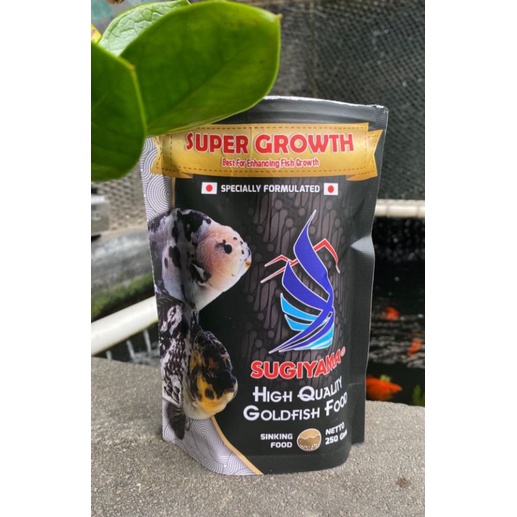 Jual Sugiyama Super Growth Goldfish Repack Pakan Ikan Koki Shopee