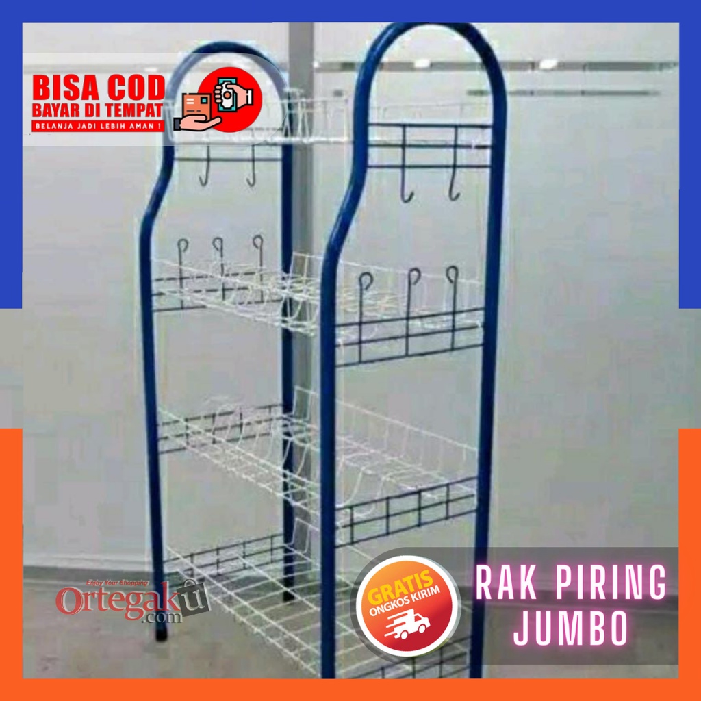 Jual Rak Piring Dragon Susun Bahan Besi Coating Kuat Dan Kokoh