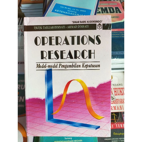 Jual Buku OPERATION RESEARCH Model Model Pengambilan Keputusan