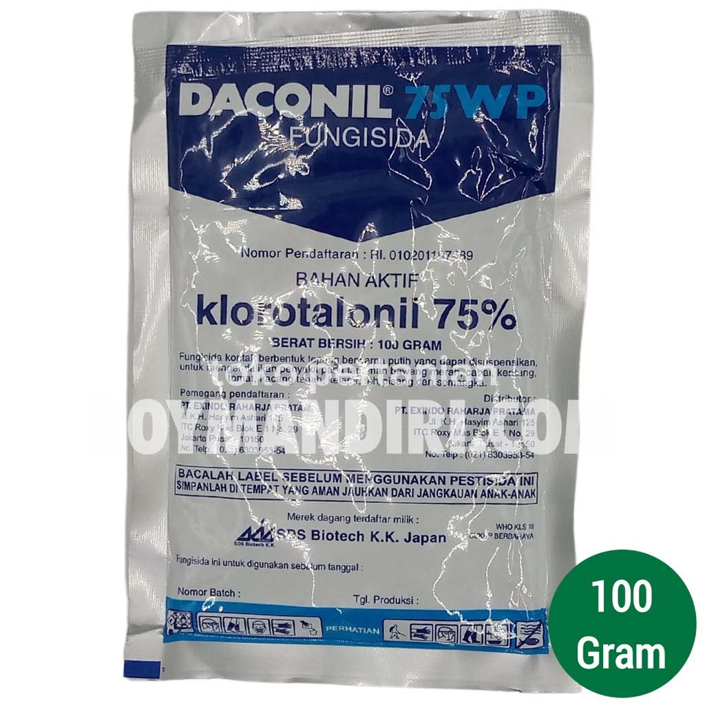 Jual Fungisida Fungistatik Daconil Wp Gram Shopee Indonesia