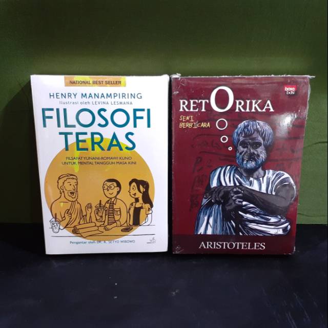 Jual Buku Filosofi Teras Retorika Seni Dan Berbicara Aristoteles