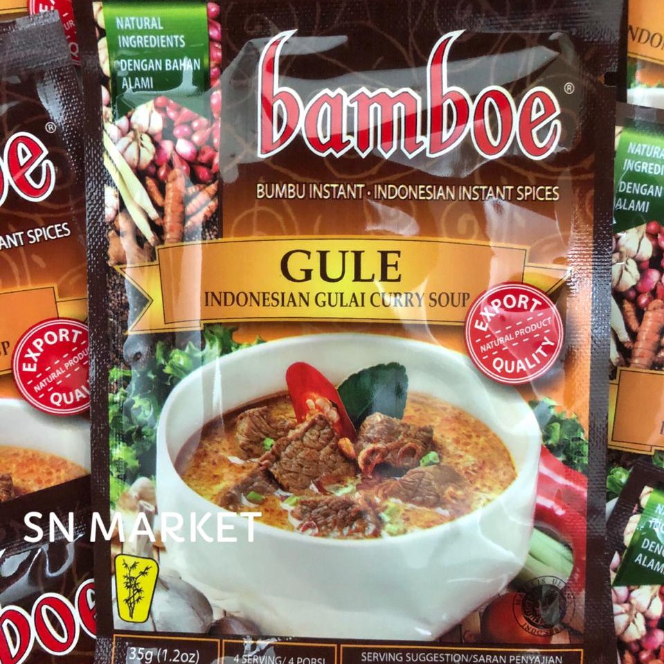 Jual Bamboe Bumbu Gule 35 Gr Shopee Indonesia