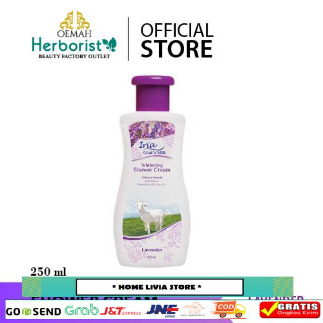 Jual Victoria Iria Goat S Milk Shower Cream Sabun Mandi Lavender