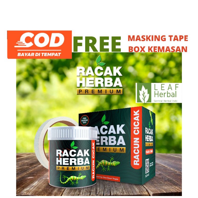 Jual RACAK HERBAL Premium COD RACUN CICAK HERBA PREMIUM PEMBASMI CICAK