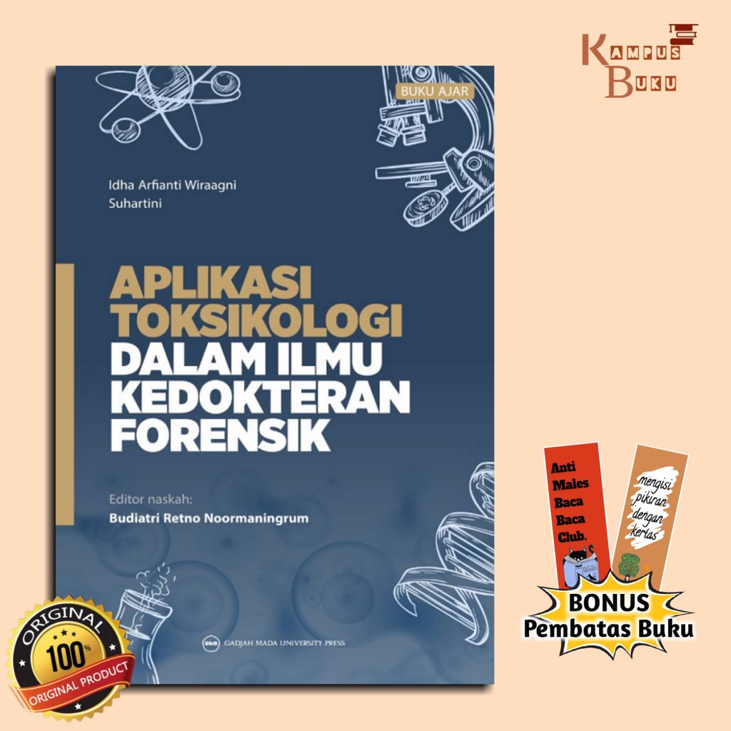 Jual BUKU APLIKASI TOKSIKOLOGI DALAM ILMU KEDOKTERAN FORENSIK ORI