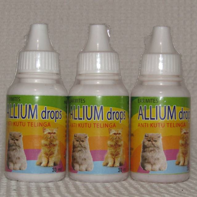 Jual Allium Drop Obat Tetes Kutu Telinga Kucing Dan Anjing Shopee