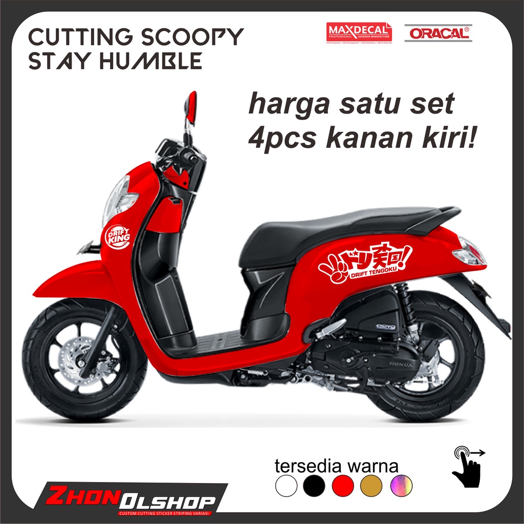 Jual Stiker Drift Tengoku Cutting Sticker Drift Tengoku Buat All Scoopy