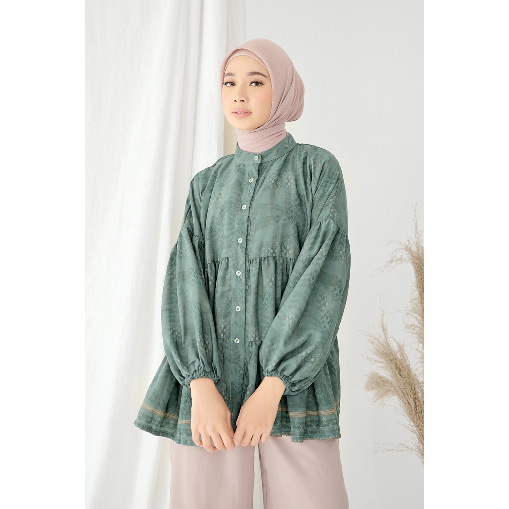 Jual Zm Zaskia Mecca Aliza Jade Blouse Jelita Indonesia Edisi