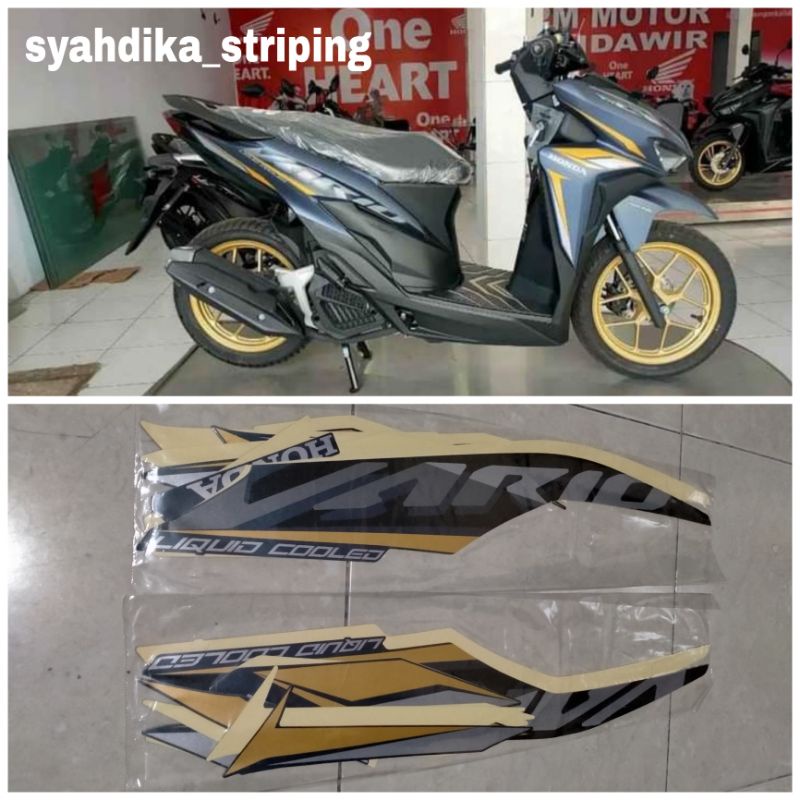 Jual STICKER STRIPING LIS BODY HONDA VARIO 125 NEW 2021 CBS ISS IDLING