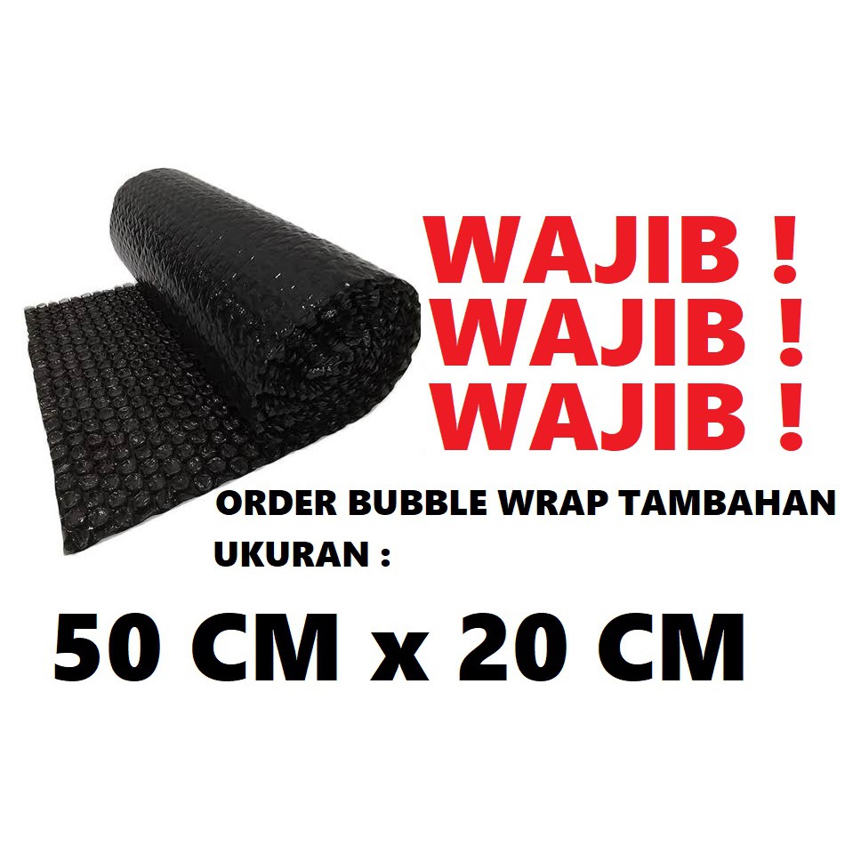 Jual BUBBLE WRAP TAMBAHAN UKURAN 50 CM X 20 CM Shopee Indonesia