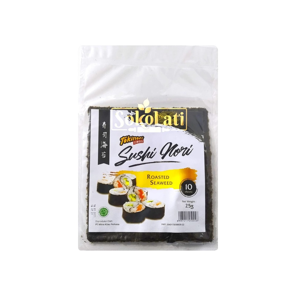 Jual Tokinori Sushi Nori Seaweed Rumput Laut Isi Lembar Shopee