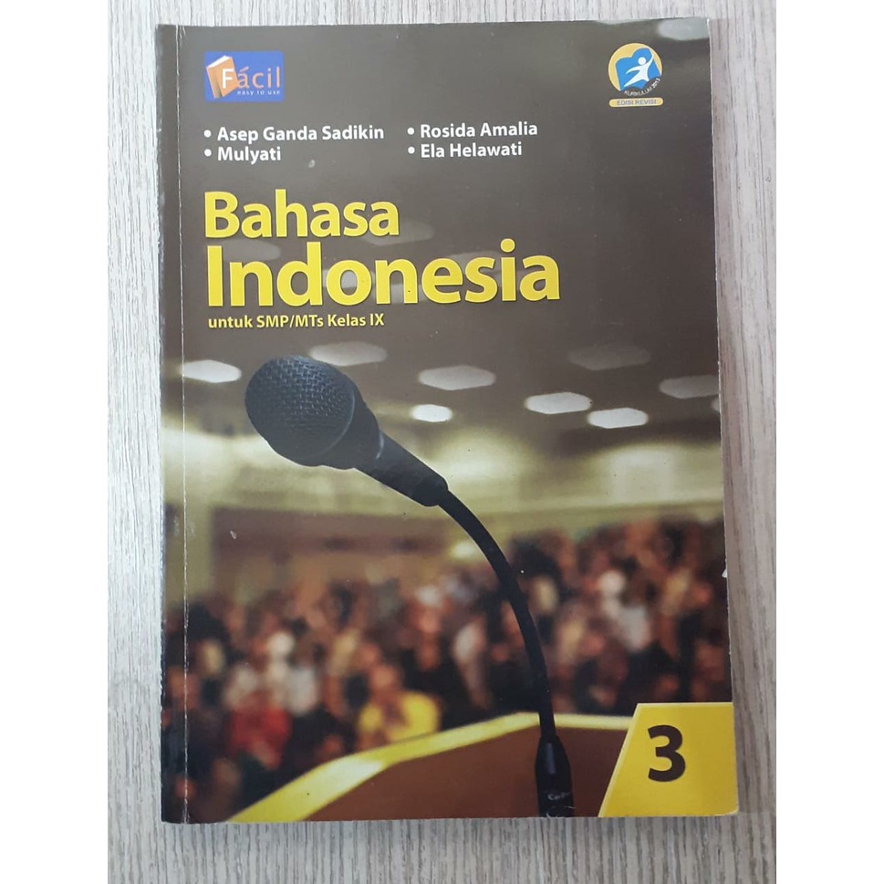 Jual Buku Bahasa Indonesia Kelas 9 Penerbit Facil Shopee Indonesia