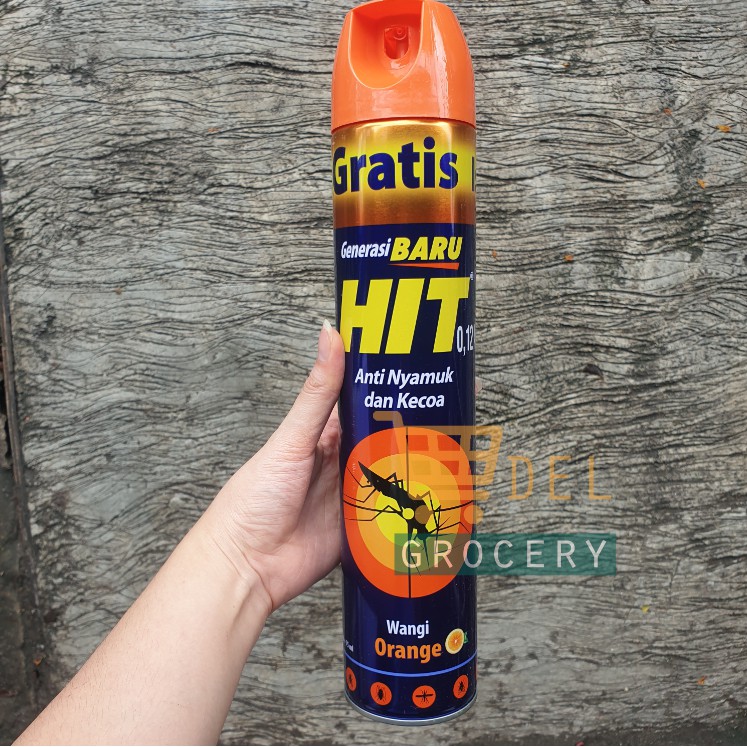 Jual Obat Nyamuk Hit Aerosol Orange Ml Shopee Indonesia