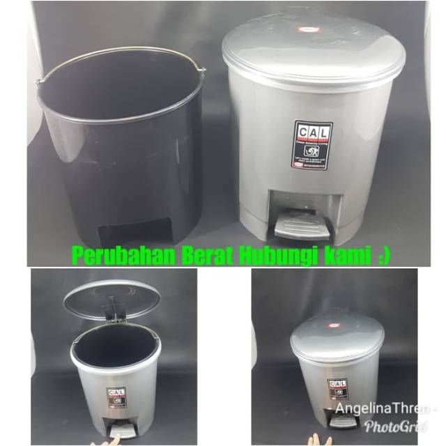 Jual Dust Bin With Extral Pail SIP 840S Tempat Sampah Ember 10Lt