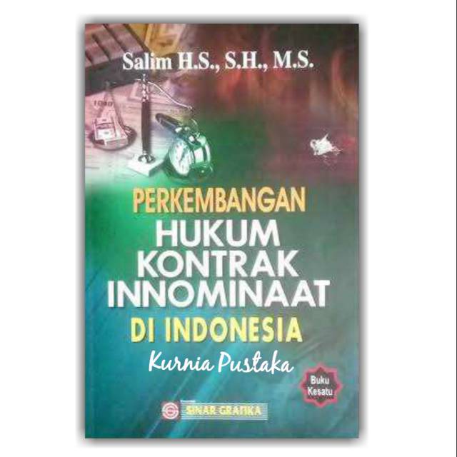 Jual Perkembangan Hukum Kontrak Innominaat Di Indonesia Salim Hs