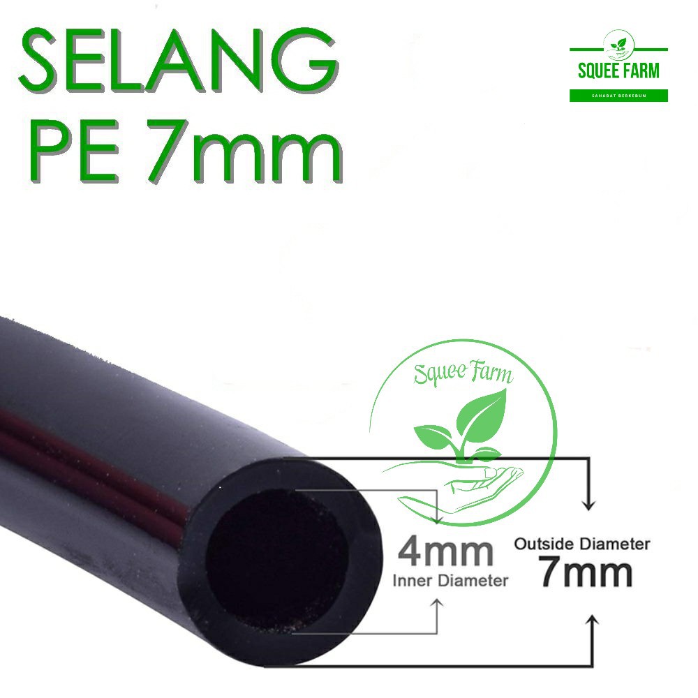 Jual Selang Pe Mm Fertigasi Hidroponik Nft Dft Tube Irigasi Mm