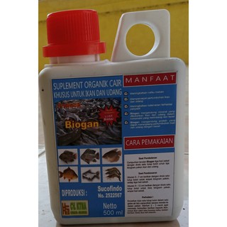 Jual Probiotik Biogan Khusus Untuk Budidaya Ikan Lele Gurame Nila Kolam