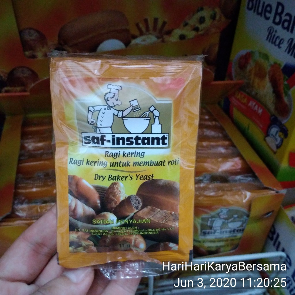 Jual SAF INSTANT RAGI KERING PACK 4 S X 11GR Shopee Indonesia