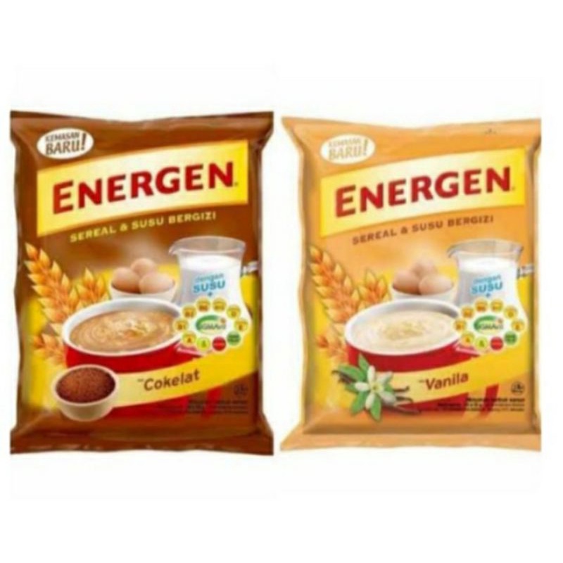 Jual Energen Sachet Isi 10 Coklat Vanilla Shopee Indonesia