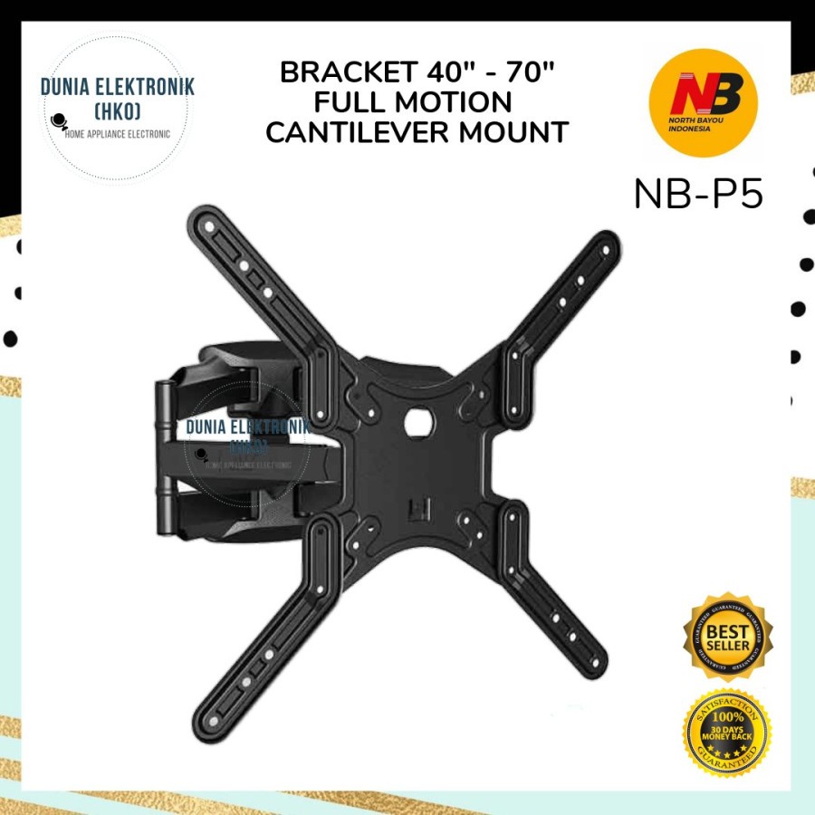 Jual Bracket Tv Lcd Swivel North Bayou P Nb P Nbp Tilt