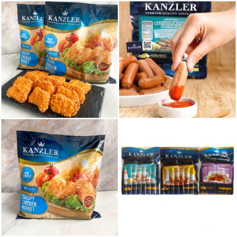 Jual Kanzler Nugget Viral Crispy Beef Cocktail Indonesia Shopee Indonesia