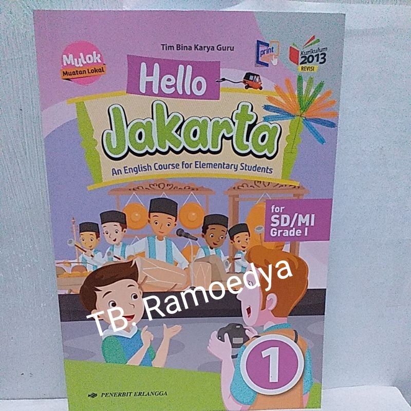 Jual Buku Hello Jakarta Sd Mi Kelas Erlangga Indonesia Shopee Indonesia