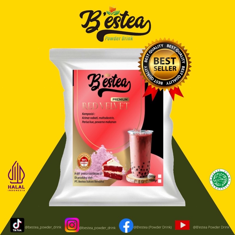 Jual Bubuk Minuman Rasa Red Velvet Premium Kg Powder Drink Shopee